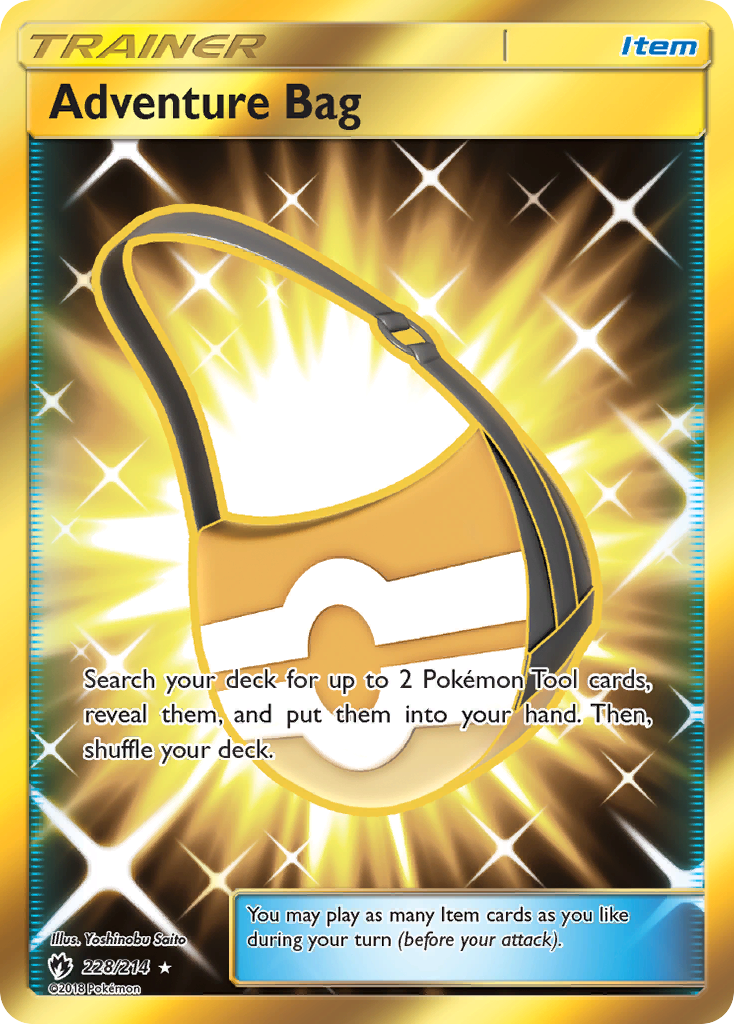 Adventure Bag (228/214) [Sun & Moon: Lost Thunder] Pokémon