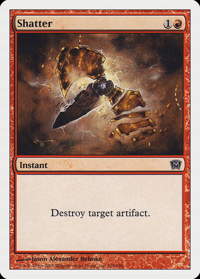 Shatter [Ninth Edition] Magic: The Gathering