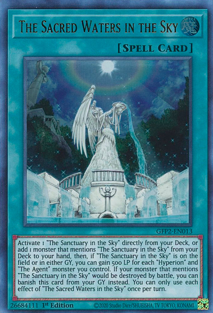 The Sacred Waters in the Sky [GFP2-EN013] Ultra Rare Yu-Gi-Oh!