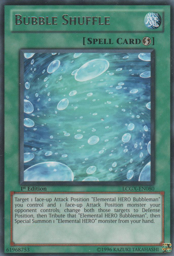 Bubble Shuffle [LCGX-EN080] Rare Yu-Gi-Oh!