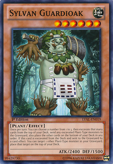 Sylvan Guardioak [LVAL-EN019] Common Yu-Gi-Oh!