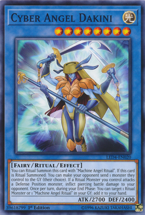 Cyber Angel Dakini [LED4-EN020] Common Yu-Gi-Oh!