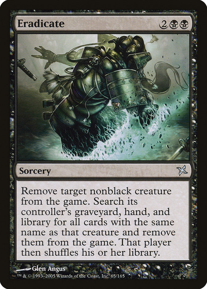 Eradicate [Betrayers of Kamigawa] Magic: The Gathering