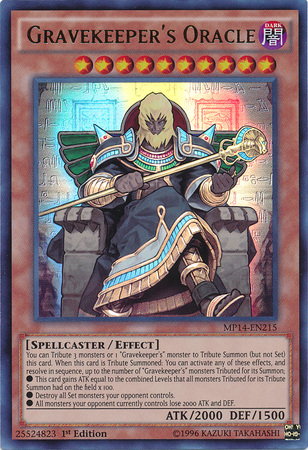 Gravekeeper's Oracle [MP14-EN215] Ultra Rare Yu-Gi-Oh!