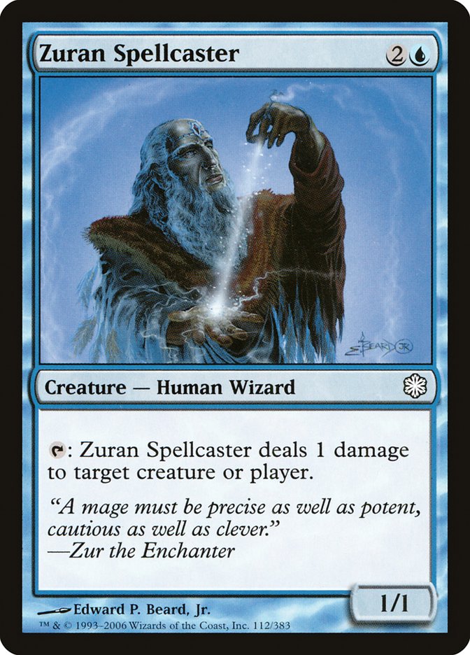 Zuran Spellcaster [Coldsnap Theme Decks] Magic: The Gathering