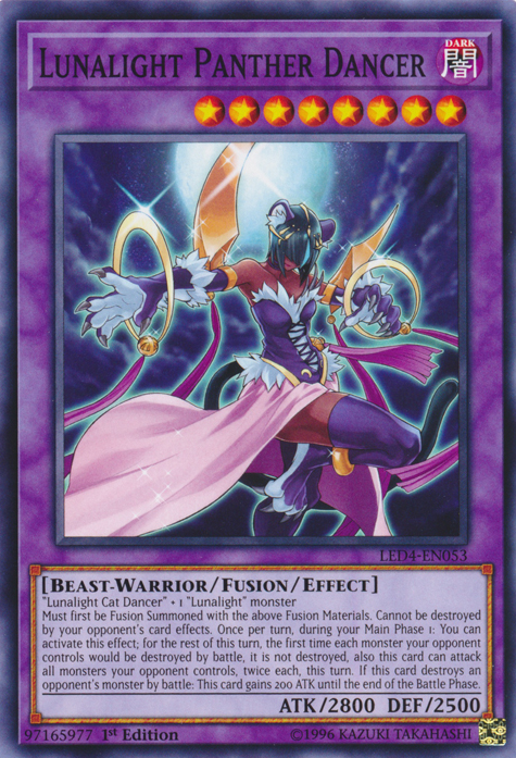 Lunalight Panther Dancer [LED4-EN053] Common Yu-Gi-Oh!