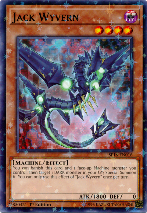 Jack Wyvern [SP18-EN016] Starfoil Rare Yu-Gi-Oh!