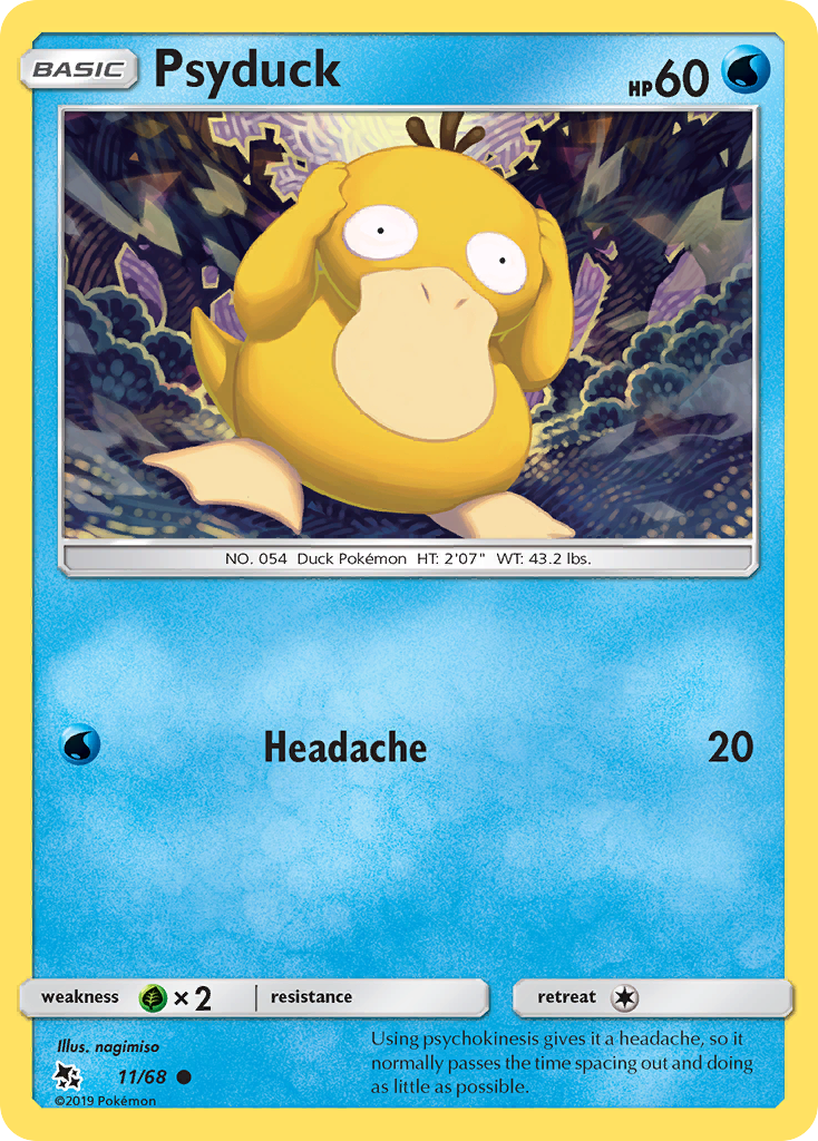 Psyduck (11/68) [Sun & Moon: Hidden Fates] Pokémon