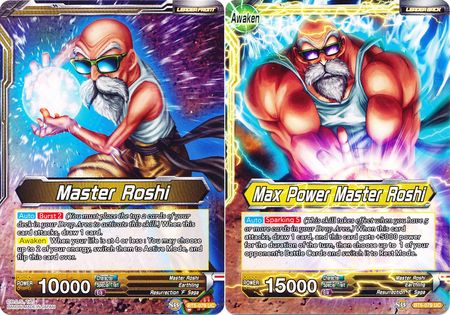 Master Roshi // Max Power Master Roshi (Giant Card) (BT5-079) [Oversized Cards] Dragon Ball Super