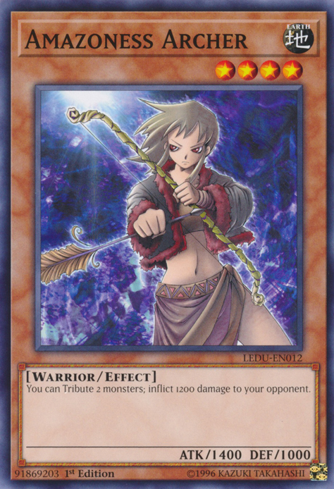 Amazoness Archer [LEDU-EN012] Common Yu-Gi-Oh!