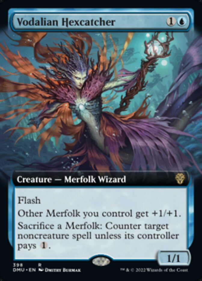 Vodalian Hexcatcher (Extended Art) [Dominaria United] Magic: The Gathering