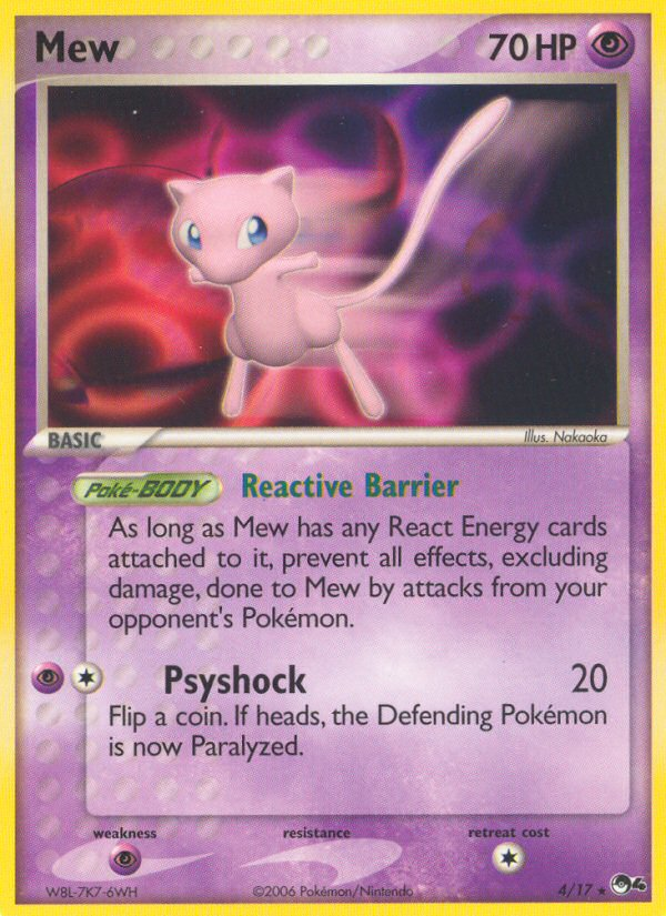 Mew (4/17) [POP Series 4] Pokémon