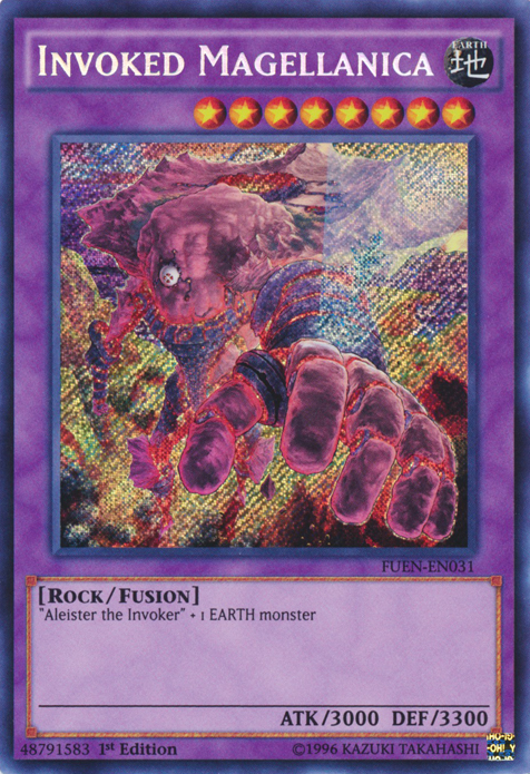 Invoked Magellanica [FUEN-EN031] Secret Rare Yu-Gi-Oh!