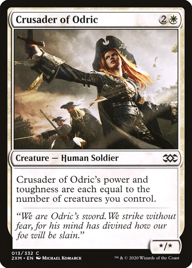 Crusader of Odric [Double Masters] Magic: The Gathering