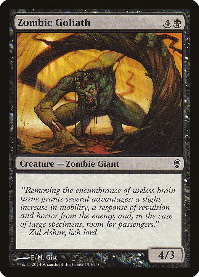 Zombie Goliath [Conspiracy] Magic: The Gathering