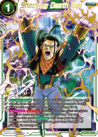 Shocking Death Ball (Gold Stamped) (BT5-075) [Mythic Booster] Dragon Ball Super