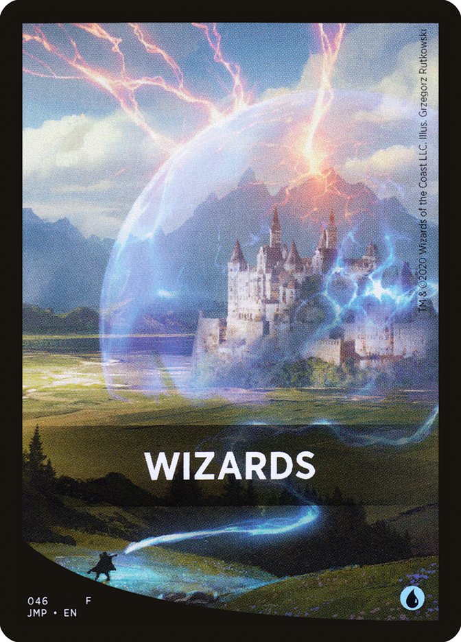 Wizards Theme Card [Jumpstart Front Cards] Magic: The Gathering