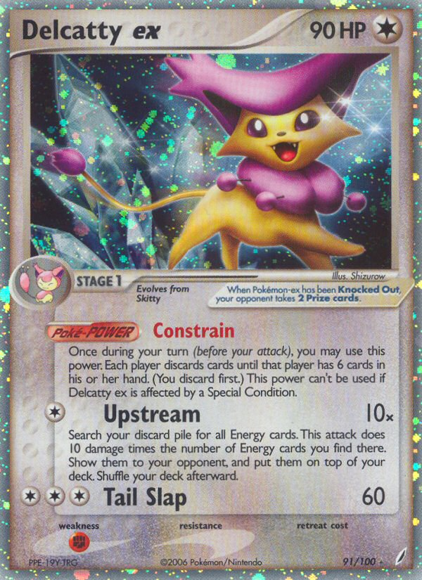 Delcatty ex (91/100) [EX: Crystal Guardians] Pokémon