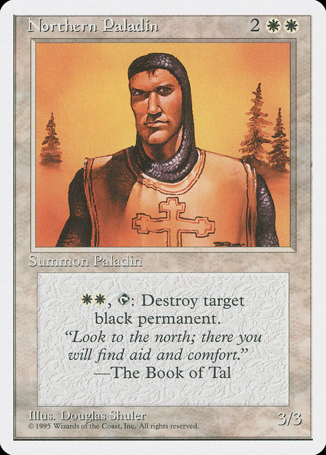 Northern Paladin [Fourth Edition] Magic: The Gathering