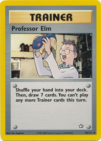 Professor Elm (96/111) [Neo Genesis Unlimited] Pokémon