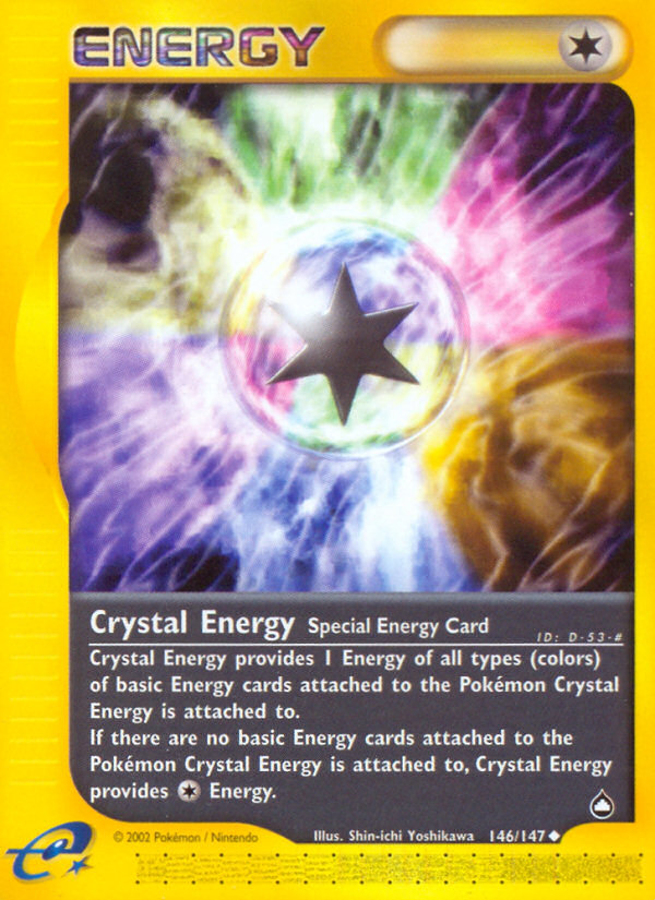 Crystal Energy (146/147) [Aquapolis] Pokémon