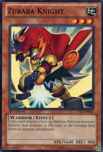 Zubaba Knight [YS12-EN004] Common Yu-Gi-Oh!