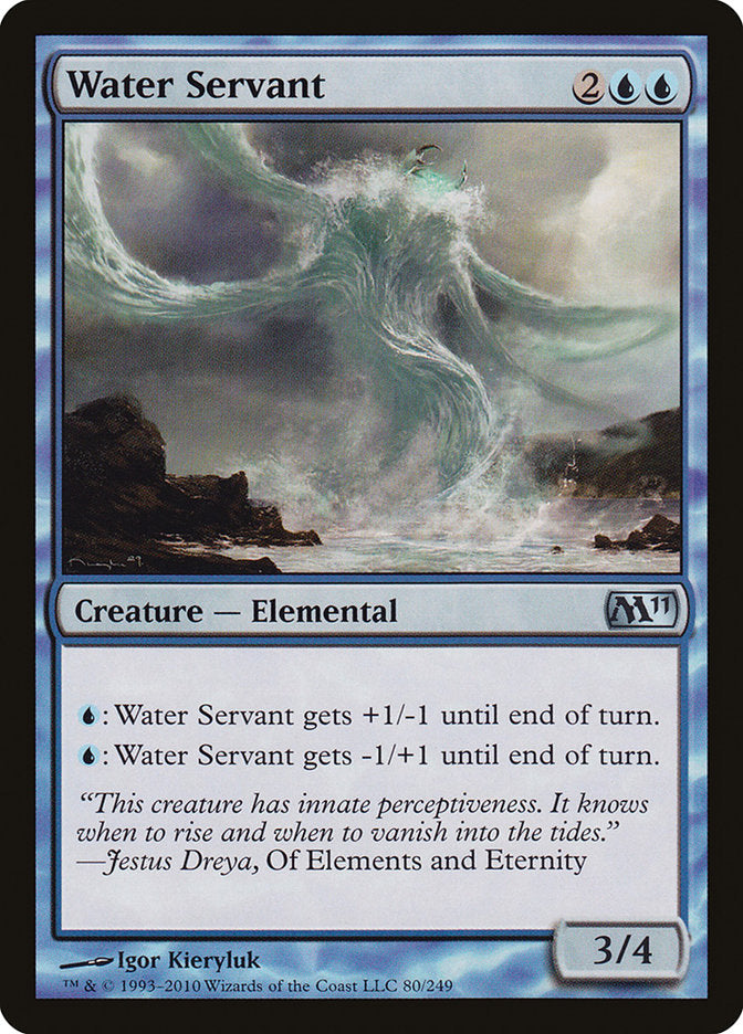 Water Servant [Magic 2011] Magic: The Gathering