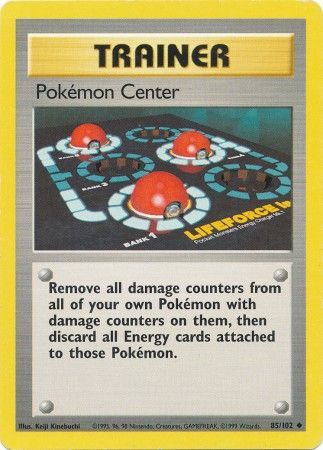 Pokemon Center (85/102) [Base Set Unlimited] Pokémon