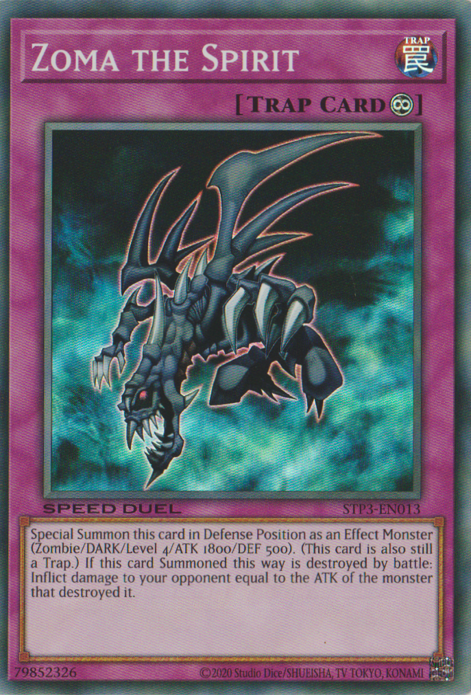 Zoma the Spirit [STP3-EN013] Super Rare Yu-Gi-Oh!