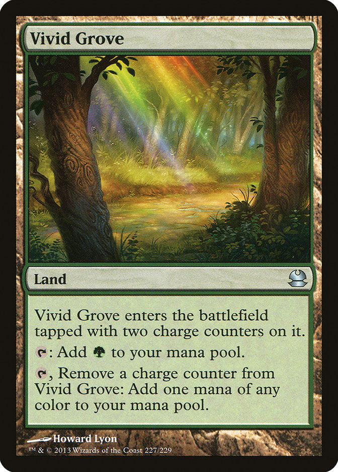 Vivid Grove [Modern Masters] Magic: The Gathering