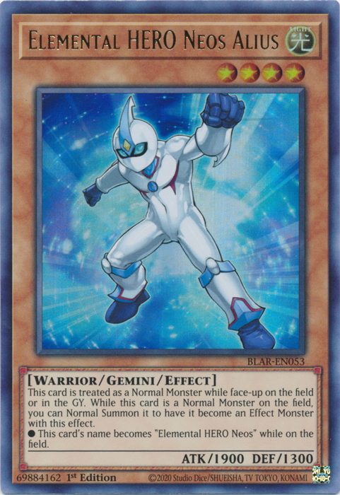 Elemental Hero Neos Alius [BLAR-EN053] Ultra Rare Yu-Gi-Oh!