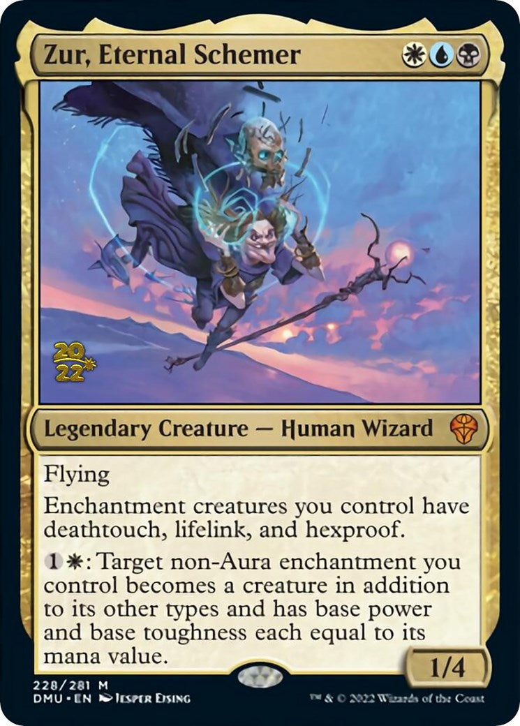 Zur, Eternal Schemer [Dominaria United Prerelease Promos] Magic: The Gathering