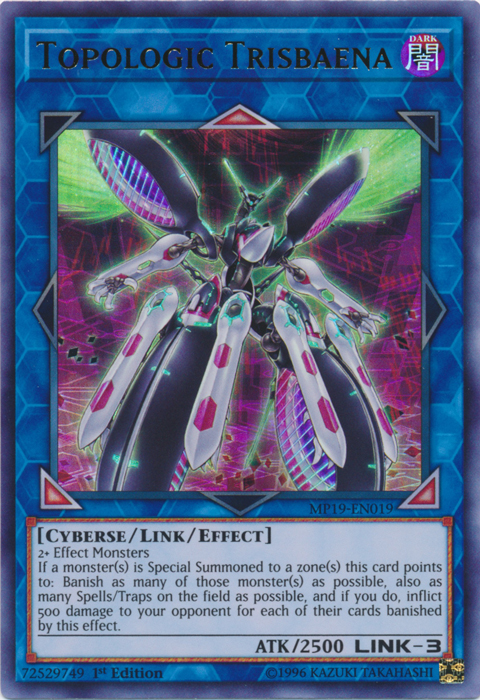 Topologic Trisbaena [MP19-EN019] Ultra Rare Yu-Gi-Oh!