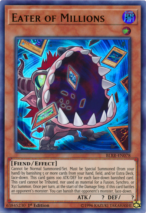 Eater of Millions [BLRR-EN078] Ultra Rare Yu-Gi-Oh!