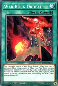 War Rock Ordeal [BLVO-EN098] Common Yu-Gi-Oh!