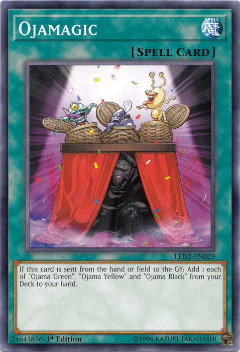 Ojamagic [LED2-EN029] Common Yu-Gi-Oh!