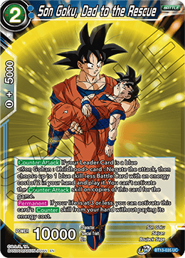 Son Goku, Dad to the Rescue (Uncommon) (BT13-035) [Supreme Rivalry] Dragon Ball Super