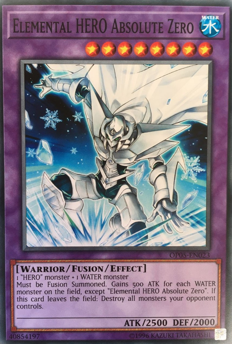 Elemental HERO Absolute Zero [OP05-EN023] Common Yu-Gi-Oh!