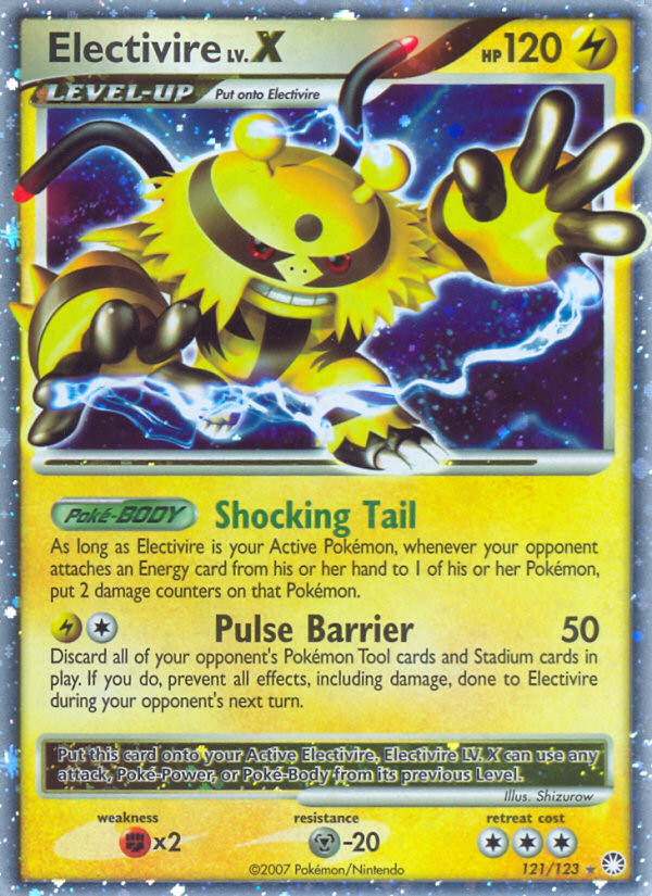 Electivire LV.X (121/123) [Diamond & Pearl: Mysterious Treasures] Pokémon