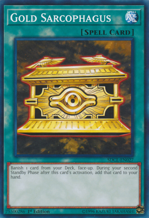 Gold Sarcophagus [SDCL-EN027] Common Yu-Gi-Oh!