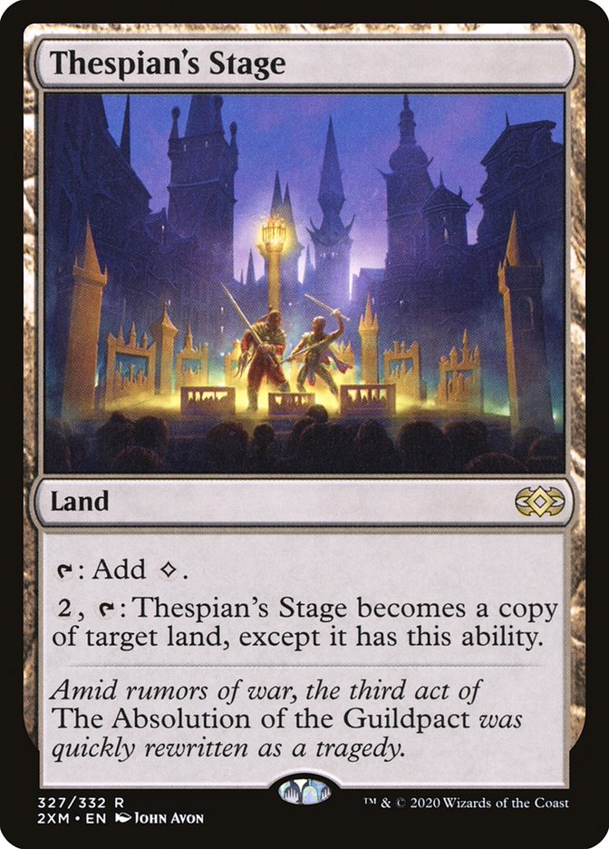Thespian's Stage [Double Masters] Magic: The Gathering