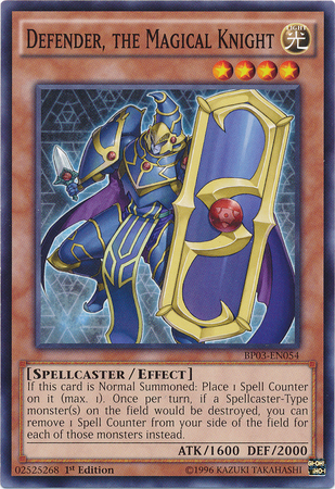 Defender, The Magical Knight [BP03-EN054] Common Yu-Gi-Oh!