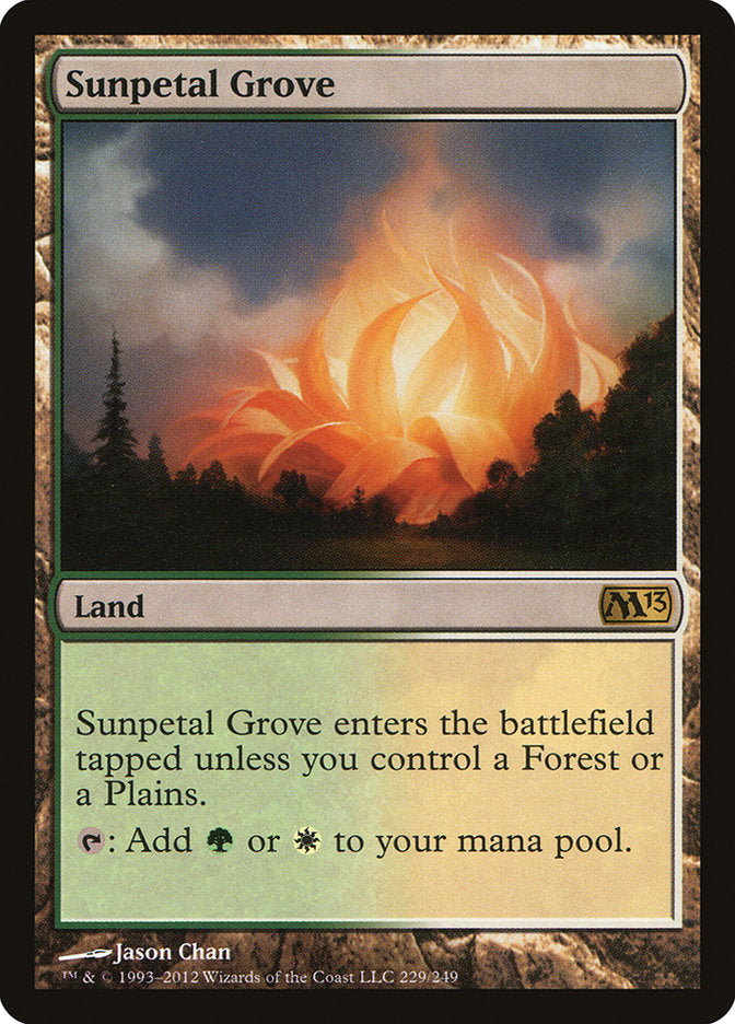 Sunpetal Grove [Magic 2013] Magic: The Gathering