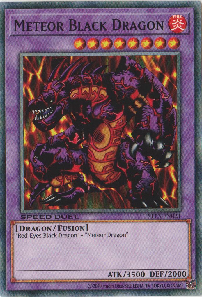 Meteor Black Dragon [STP3-EN021] Common Yu-Gi-Oh!