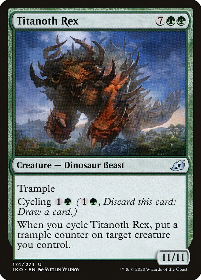 Titanoth Rex [Ikoria: Lair of Behemoths] Magic: The Gathering