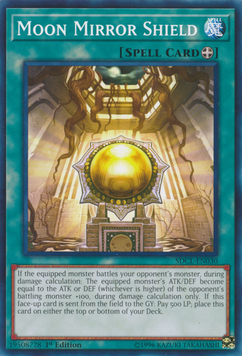 Moon Mirror Shield [SDCL-EN030] Common Yu-Gi-Oh!