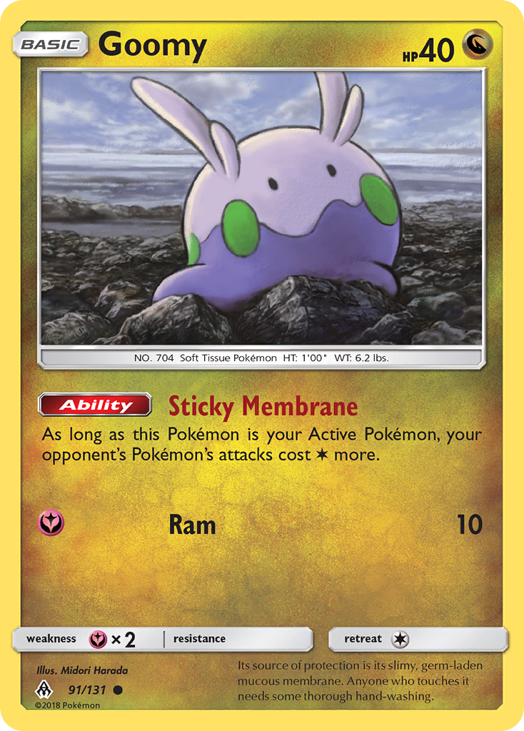 Goomy (91/131) [Sun & Moon: Forbidden Light] Pokémon