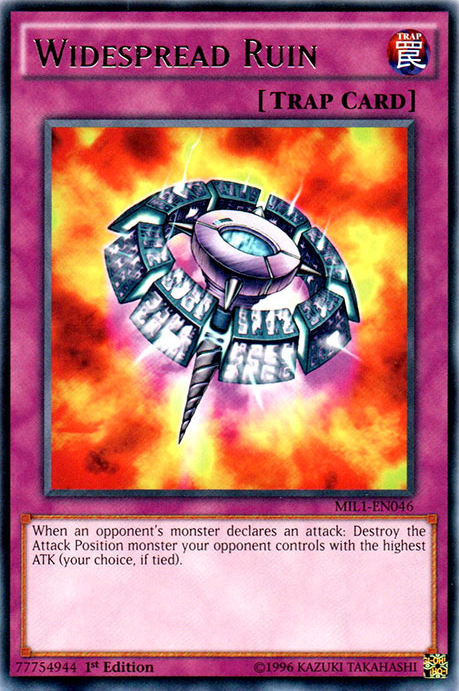 Widespread Ruin [MIL1-EN046] Rare Yu-Gi-Oh!