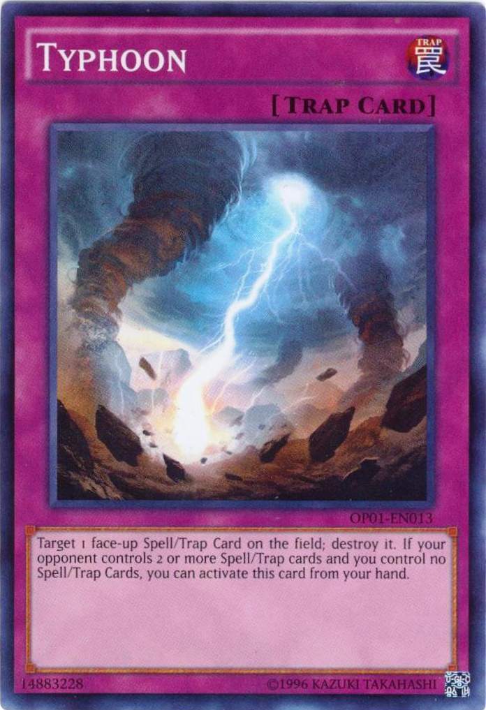 Typhoon [OP01-EN013] Super Rare Yu-Gi-Oh!