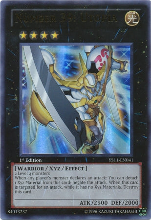 Number 39: Utopia [YS11-EN041] Ultra Rare Yu-Gi-Oh!